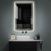 Specchio LED Verticale | Pulsante touch | Luce bianca neutra - Reyze Serie Official Modello 6